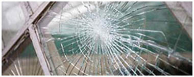 Mansfield Woodhouse Smashed Glass